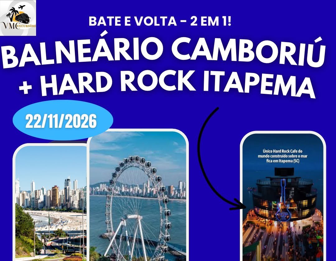 Balneário Camboriú + Hard Rock Itapema